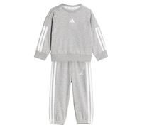 Adidas Sportswear Conjunto polar, 3 rayas, ESSENTIALS. Talla 94/102 cm (3/4 años). Color Gris
