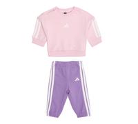 adidas Unisex bebé ESSENTIALS JOGGER, clear pink/white/lavendar, 6-9 Months