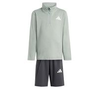 ADIDAS SPORTSWEAR Chándal 'Goto' antracita / gris claro / blanco 116xTallas normales antracita / gris claro / blanco