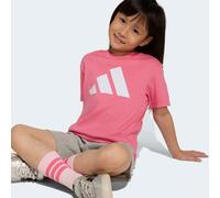 ADIDAS SPORTSWEAR Chándal gris / rosa claro / blanco 122 gris / rosa claro / blanco