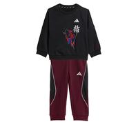 ADIDAS SPORTSWEAR Chándal 'Marvel Spider-Man' rojo / rojo vino / negro / blanco 80xTallas normales EUR