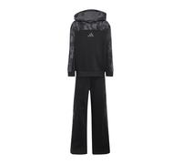 ADIDAS SPORTSWEAR Chándal 'Seasonal Essentials Hooded Fleece Jogger Set Little' antracita / gris oscuro / negro 110 EUR