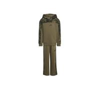 ADIDAS SPORTSWEAR Chándal 'Seasonal Essentials Hooded Fleece Jogger Set Little' caqui / oliva / verde oscuro 116 EUR