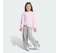 ADIDAS SPORTSWEAR Chándal 'Seasonals' gris moteado / rosa / blanco 128xTallas normales gris moteado / rosa / blanco