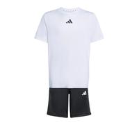 Conjunto de Fitness adidas Tr-Es 3Bandas Set Infantil Blanco / Negro 5 - 6 AÑOS