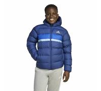 ADIDAS SPORTSWEAR Chaqueta acolchada con capucha. Color azul