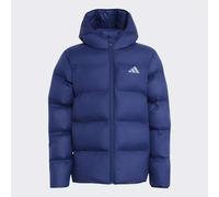 ADIDAS SPORTSWEAR Chaqueta acolchada con capucha. Color azul