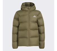 ADIDAS SPORTSWEAR Chaqueta acolchada con capucha. Color Caqui