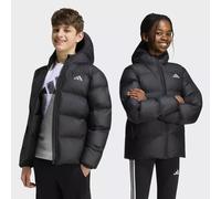 ADIDAS SPORTSWEAR Chaqueta acolchada con capucha. Color Negro