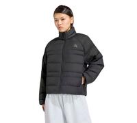 ADIDAS SPORTSWEAR Chaqueta acolchada corta con cierre de cremallera, pleno invierno. Color Negro