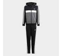 Adidas Sportswear Conjunto de chándal de felpa. Talla 120/126 cm (7/8 años). Color Negro