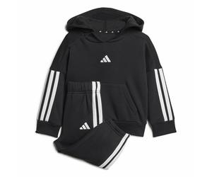 ADIDAS SPORTSWEAR Conjunto de felpa cardada para bebé. Color Negro