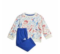 Adidas Sportswear Conjunto de suave tejido polar para bebé, estampado de dinosaurios. Talla 67/71 cm (6/9 meses). Color Beige