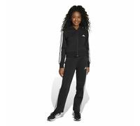 ADIDAS SPORTSWEAR Conjunto de tejido polar cepillado junior. Color Negro