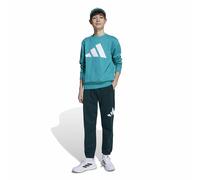 Adidas Sportswear Conjunto de tejido polar cepillado junior. Talla 132/138 cm (9/10 años). Color Verde
