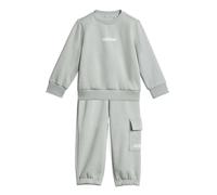 ADIDAS SPORTSWEAR Conjunto polar, ESSENTIALS LINEAR. Color verde grisáceo