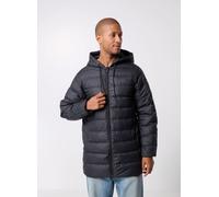 Adidas Sportswear Plumífero ligero con capucha Essentials 3 Stripes. Talla S. Color Negro