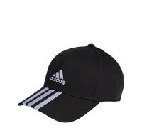 ADIDAS SPORTSWEAR Gorra deportiva '3-Stripes Cotton Twill Baseball' negro / blanco 54-55 negro / blanco