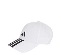 adidas Unisex - Adulto BBALL 3S Cap New Logo, White/Black, XS-S