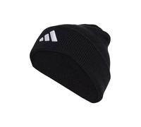 adidas Unisex Adulto New Logo Beanie Cuff Hat, Black/White, L-XL