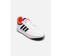 adidas Unisex niños Hoops Shoes, Cloud white/core black/bright red, 33 EU