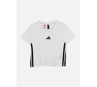 adidas sportswear JG 3S BABY TEE 9A - 10A Blanco