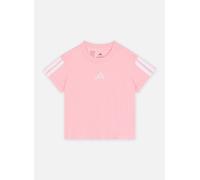 adidas sportswear JG 3S TEE 160 11 - 12A Rosa