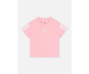 adidas sportswear JG 3S TEE 160 13A - 14A Rosa
