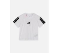adidas sportswear JG 3S TEE 160 9A - 10A Blanco