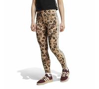 Adidas Sportswear Legging leopardo 3 STRIPES. Talla L. Color Beige