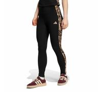 Adidas Sportswear Legging leopardo 3 STRIPES. Talla L. Color Negro
