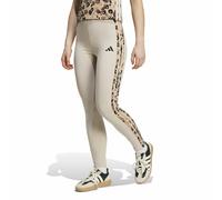 Adidas Sportswear Legging leopardo 3 STRIPES. Talla S. Color Gris