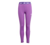 adidas Niñas TECHFIT 7/8 LEGGINGS, active purple/white, 11-12 Years