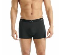 ADIDAS SPORTSWEAR Lote de 2 bóxers lisos Comfort Flex. Color negro + gris oscuro