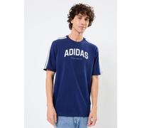 adidas sportswear M C COLLEG TEE S Azul