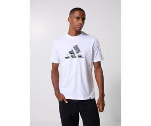 adidas sportswear M CAMO LOGO T XS Blanco