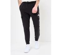 adidas Hombre Essentials FEELCOZY Fleece Cargo Pant, Black/White, L