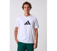 adidas sportswear M FI 3BAR TEE L Blanco