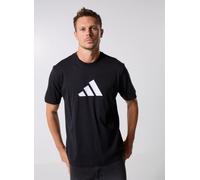 adidas sportswear M FI 3BAR TEE L Negro