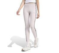 ADIDAS SPORTSWEAR Mallas con motivos de leopardo impresos Essentials 3 rayas. Color GRIS/LEOPARDO