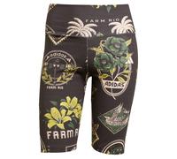 Adidas Sportswear Culotte ciclista estampado FARM RIO. Talla M. Color Negro