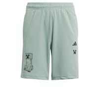 ADIDAS SPORTSWEAR Pantalón deportivo 'ADIDAS MINECRAFT TRAINING' verde claro / negro 128xregular verde claro / negro
