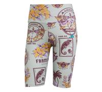 ADIDAS SPORTSWEAR Pantalón deportivo 'Adidas x Farm' marrón oscuro / dorado / gris claro / lavanda, Talla XL-XXL