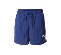 adidas Uomo Essential Three Stripes Chelsea Short 5IN, Dark Blue/White, L