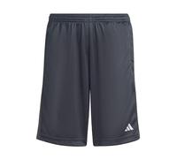 adidas Unisex niños Train Essentials Logo Regular Fit Short Junior, Grey Six/White, 11-12 Years