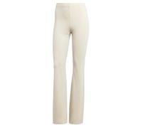 adidas Mujer Essentials Small Logo Flared Leggings Tights, Wonder Alumina/White, XS