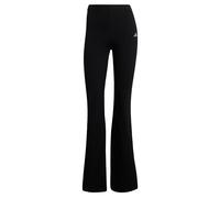 adidas Donna ESSENTIALS SMALL LOGO FLARED LEGGINGS, Black/White, XL