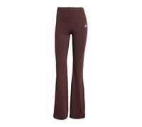 adidas Mujer ESSENTIALS SMALL LOGO FLARED LEGGINGS, shadow brown/white, L