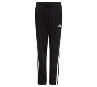 adidas Unisex - Bambini e Ragazzi Essentials 3 Stripes Pants, Black/White, 13-14 Years