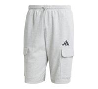 Adidas Uomo Essentials FEELCOZY French Terry Cargo Short, Medium Grey Heather/Black, XL